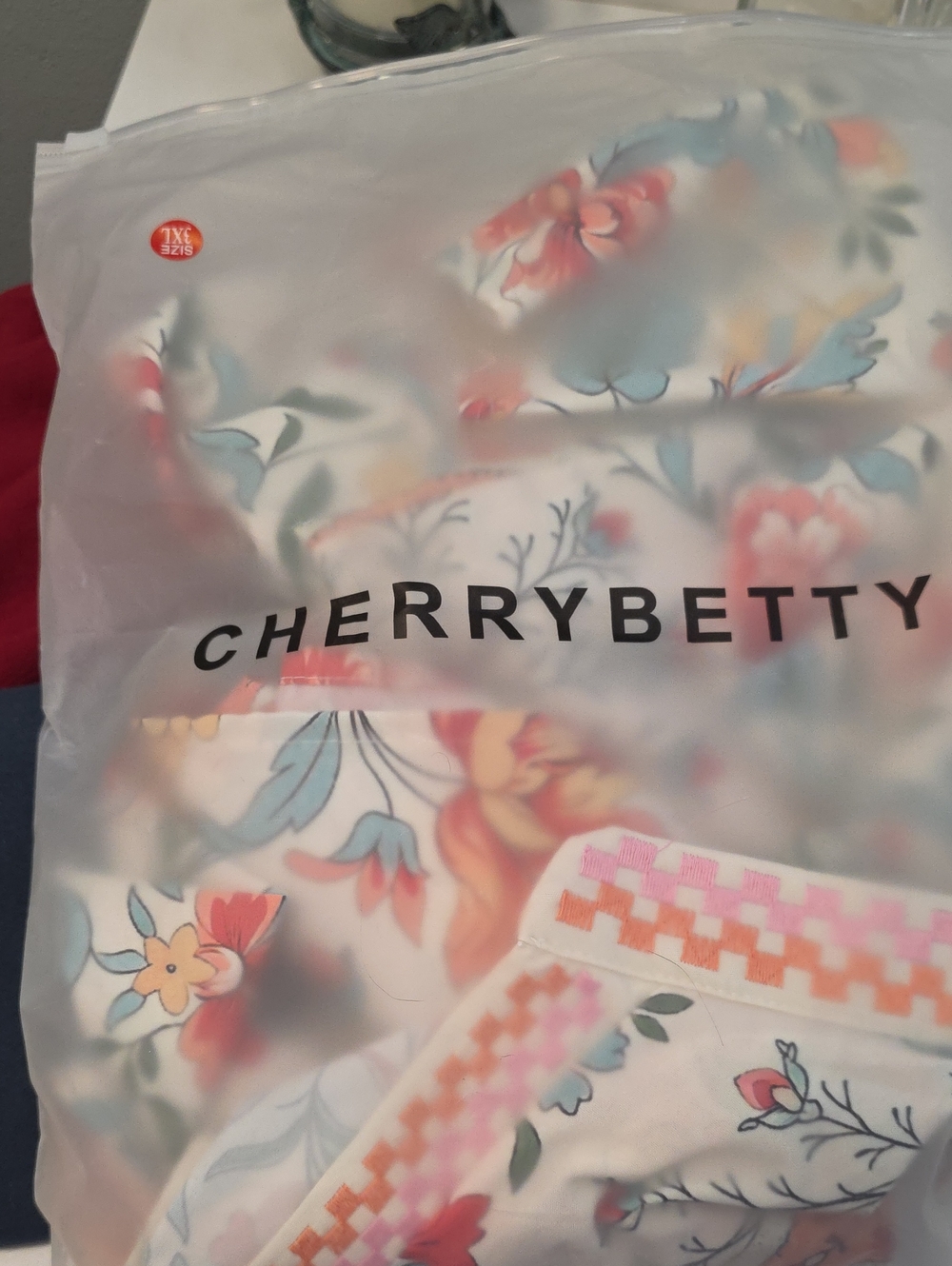 CHERRYBETTY Floral Blouse 3XL Multicolor